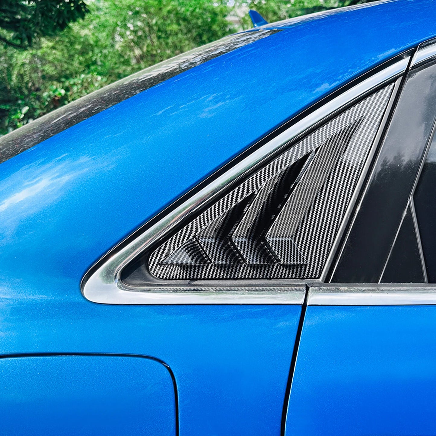 Rear Side Window Louver Trim Cover for Audi A3 S3 8V (2014-2020)