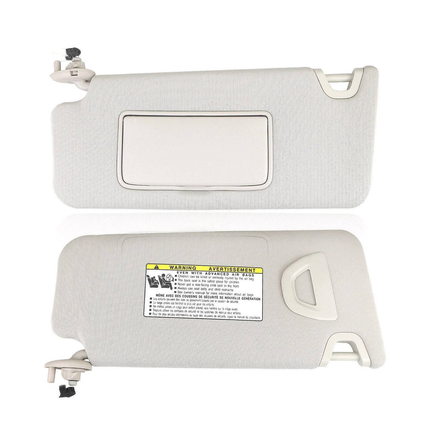 Gray Left Sun Visor Shade for Honda Accord (2008-2012)