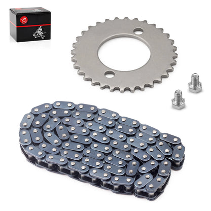 Cam Timing Chain w/ Sprocket for Honda SL125/TL125/XL125/XL185S/TRX200/XL200R/XR200/XR200R