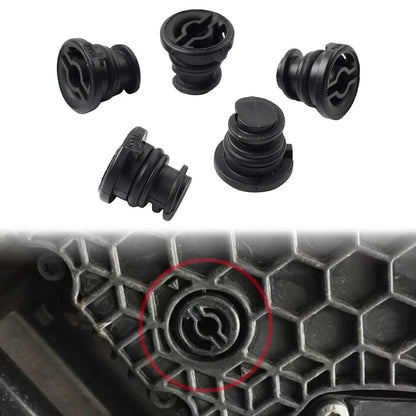 5 Pcs Plastic Engine Oil Pan Drain Plug for Volkswagen Passat, Audi (2006-2023)