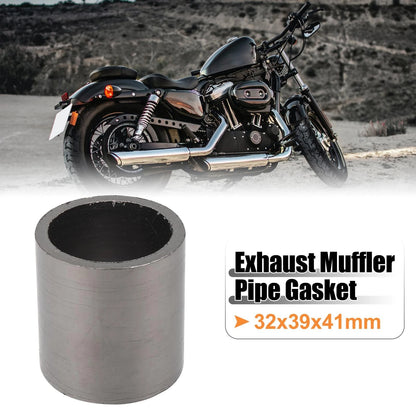 Exhaust Muffler Pipe Gasket Graphite Seal Ring/32mm ID 39mm OD for Motorcycle