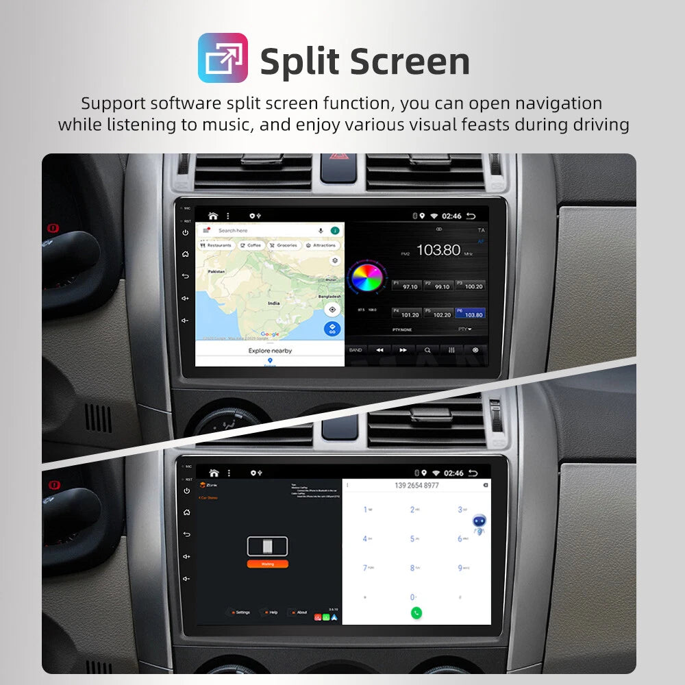 64GB Apple CarPlay Android 10 Auto Car Radio Stereo for Nissan Patrol GU (2000-2023)