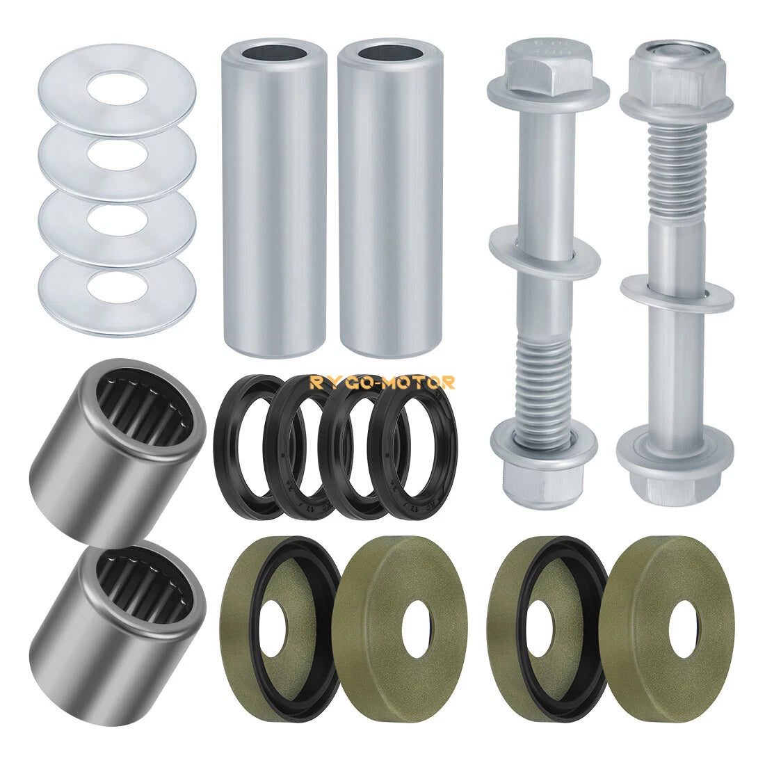 Front A Arm Bushing Bearing Bolts for Suzuki Quadsport Z400 LTZ400 (2003–2014)