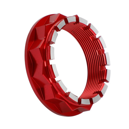 M48 Rear Wheel Lug Nut (2) Red for MV Agusta F3 F4 675 800 1000 Rush F2 (2012-2023)