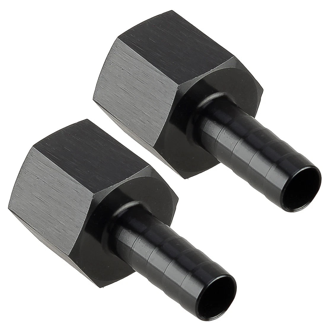 3/8" Straight Barb Hose Adapter Swivel Fitting 2 x