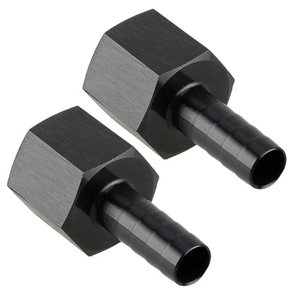 3/8" Straight Barb Hose Adapter Swivel Fitting 2 x