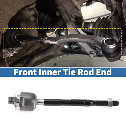 Front Inner Tie Rod End Links for Chevrolet Aveo, Pontiac G3, Suzuki