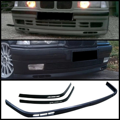 Laguna Front Bumper Splitter for BMW 3 Series E36 (1992-1998) 2 Piece Pcs