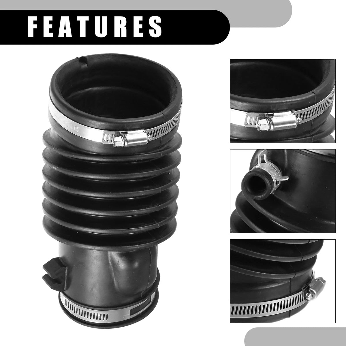 Air Cleaner Intake Hose with Clamps for Acura TL (2007-2008)