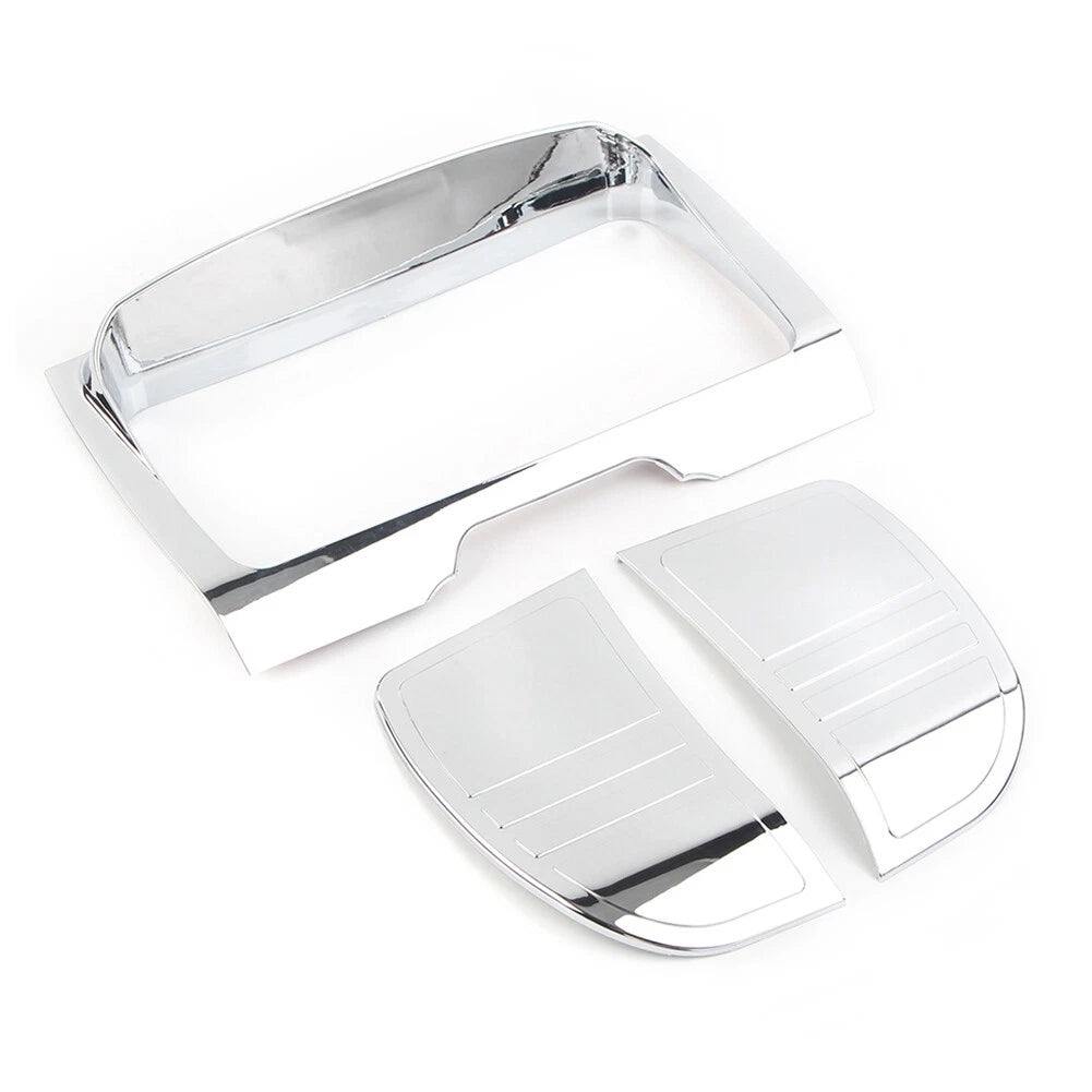 Tri Line Stereo Trim Fairing Cover for Harley Touring Street Glide FLHX (14-23)