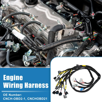 OBD2 Engine Wiring Harness for Honda Civic B16 B18 D16 (1992-2000)