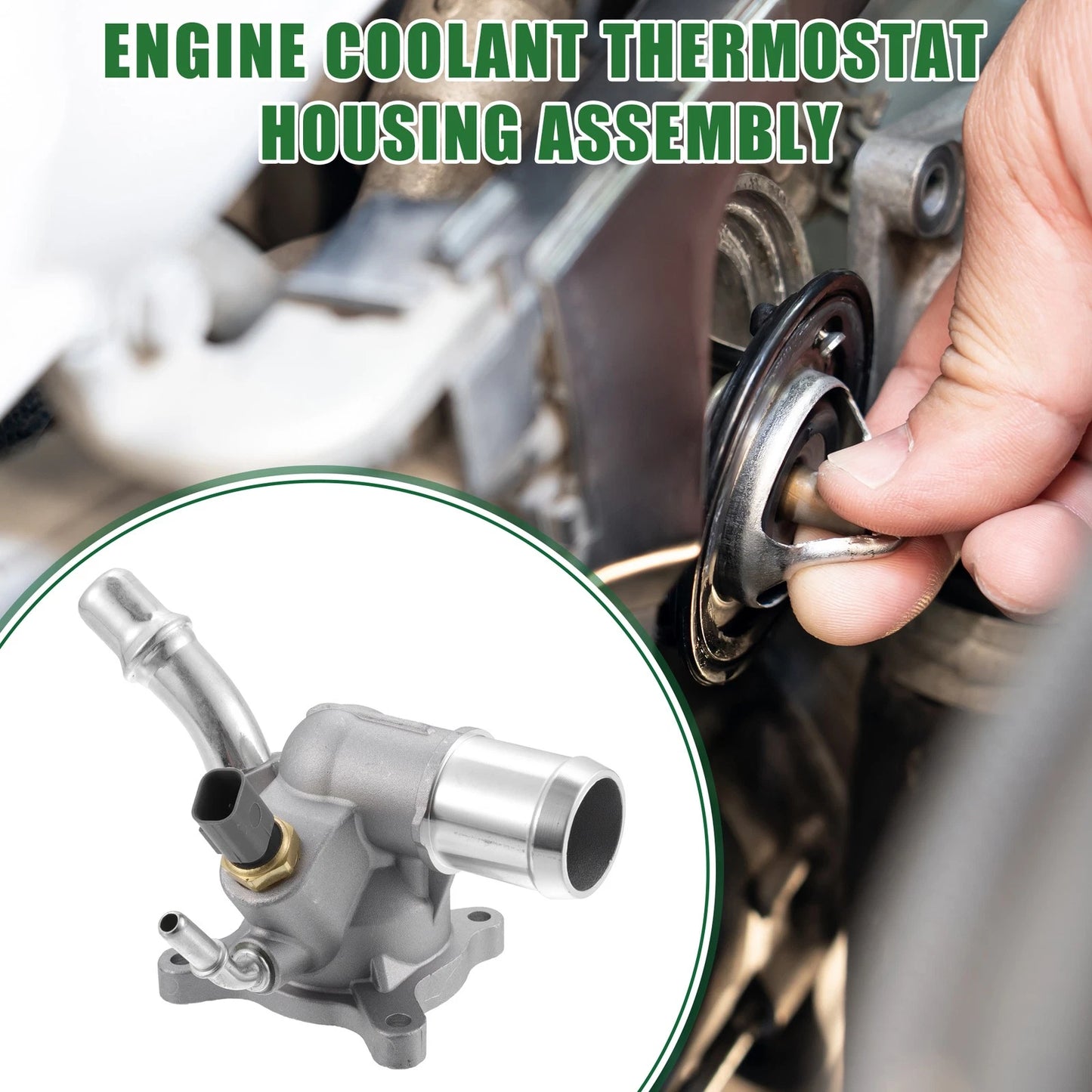 Engine Coolant Thermostat Housing for Jeep Cherokee (2014-2021)