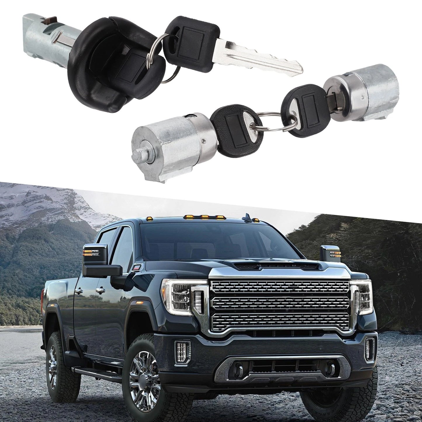 Door Lock Key Set for Chevy/GMC Vehicles