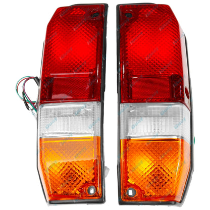 LH+RH Tail Lights for Toyota Landcruiser 70/75 Series Troopy 1985-1999 L+R Set