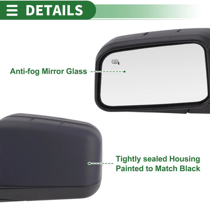 Passenger Side Door Mirror for Ford Edge (2007-2011) - 11 Pins Left