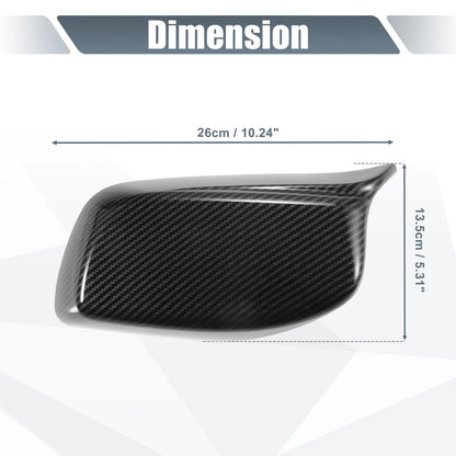 Carbon Fiber Rearview Mirror Cover for BMW E60 E61 525i 530i 545i (2006-2010)