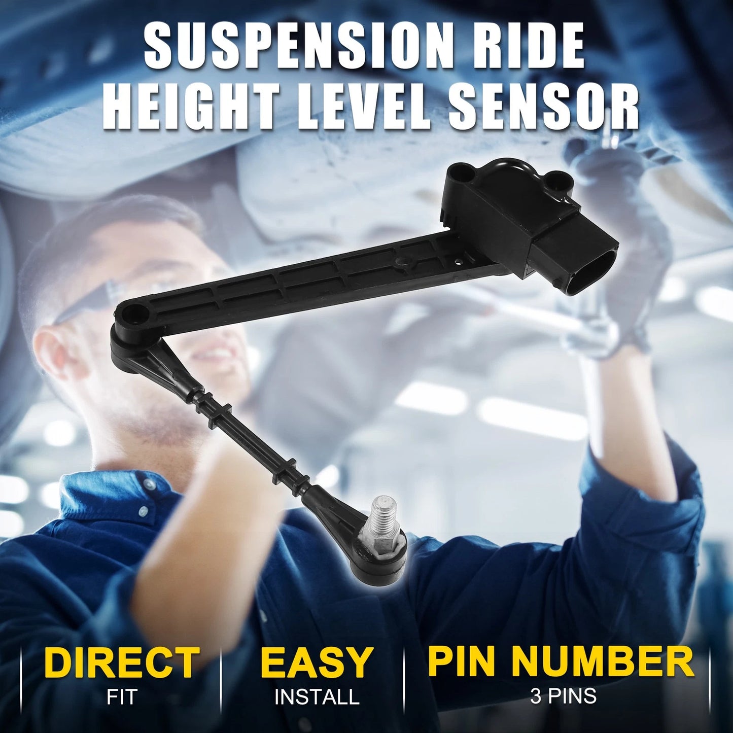Air Suspension Ride Height Level Sensor for Land Rover (2010-2013)