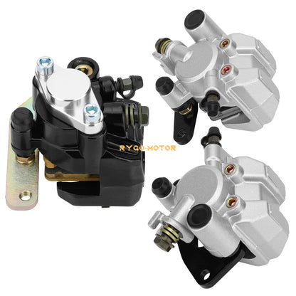Front & Rear Brake Caliper Set for Yamaha Banshee 350 YFZ350 (1990–2006)