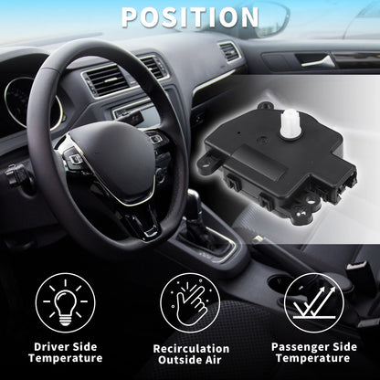 2 x HVAC Heater Blend Door Actuators for Ford Escape (2008-2012)
