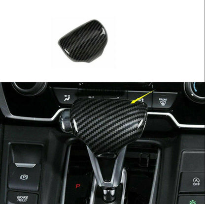 12x Interior Decoration Trim Cover Carbon Fiber for Honda CR-V (2017–2022)