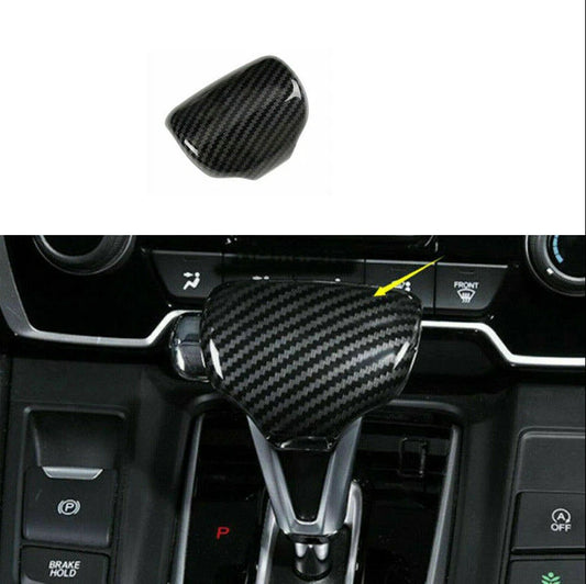12x Interior Decoration Trim Cover Carbon Fiber for Honda CR-V (2017–2022)