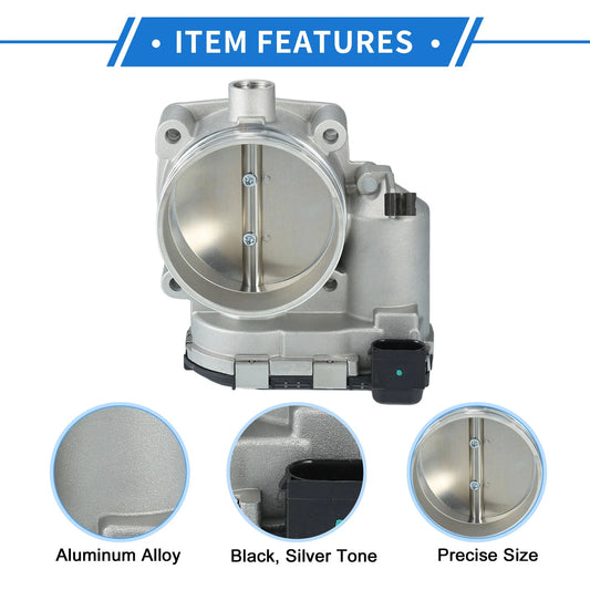 1 Pcs Throttle Body for Porsche 911 3.4L 3.6L 3.8L H6 (1999-2016)