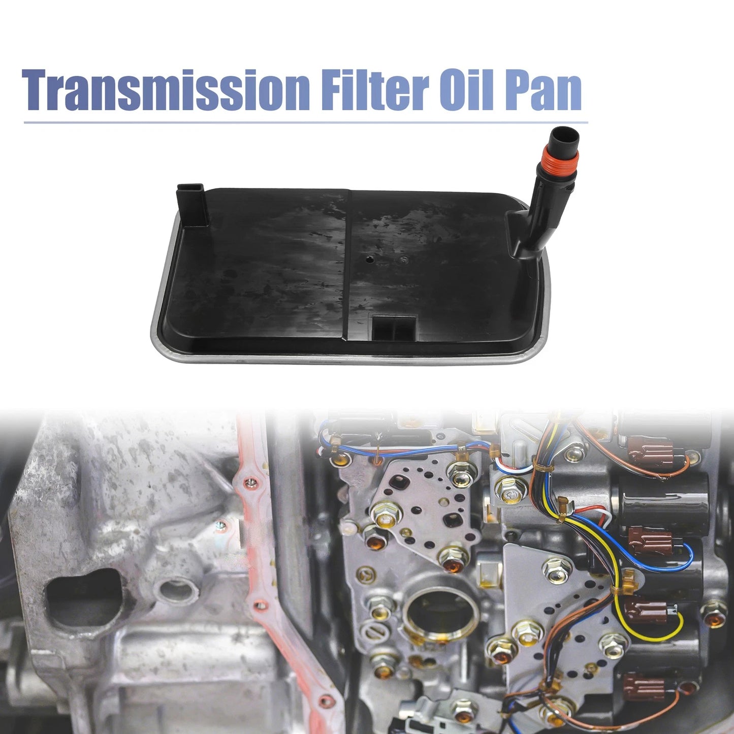 Transmission Filter Oil Pan for BMW X5 3.0i 3.0L L6 Gas