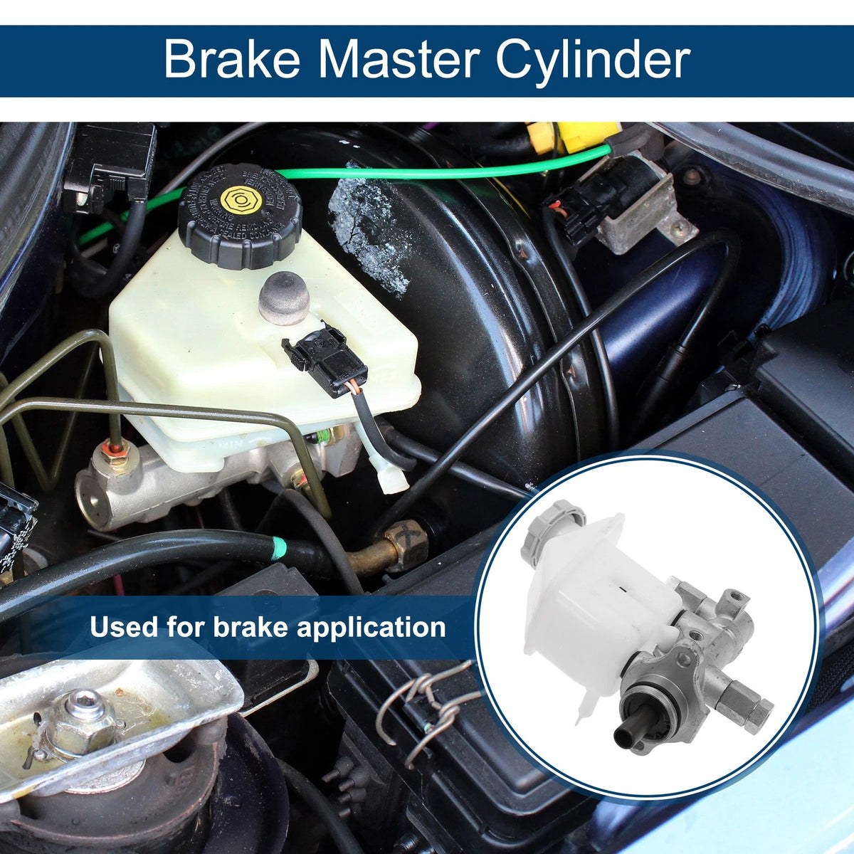 Brake Master Cylinder with Reservoir for Hyundai Accent (2006-2010)
