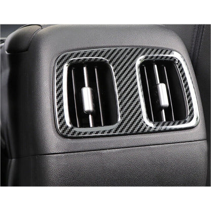 Carbon Fiber Rear Air Vent Cover Trim for Hyundai Santa Cruz (2022-2023)