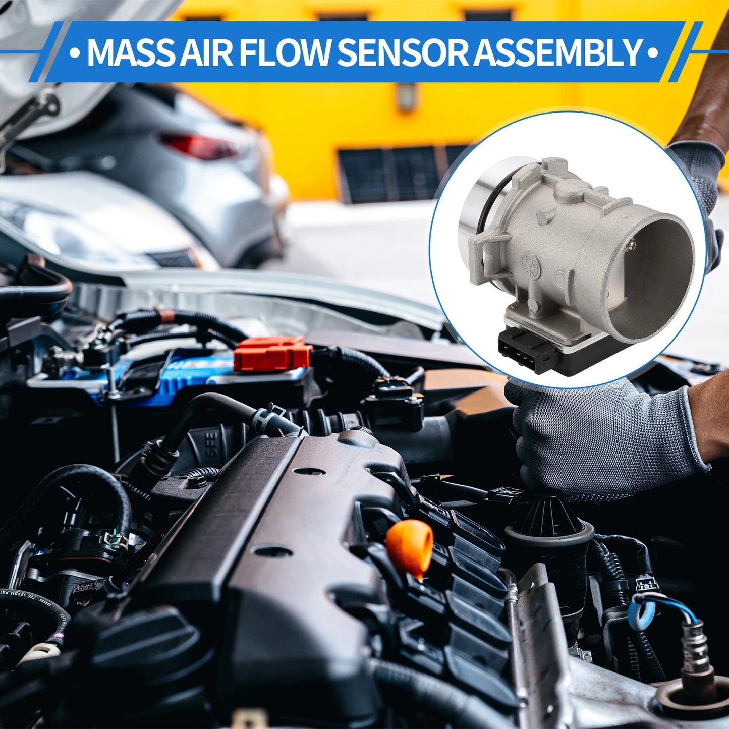 Mass Air Flow Sensor Assembly for Ford Escort (1997-2002)