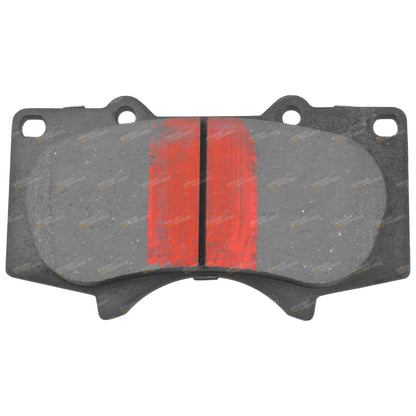 Front / 4WD / Disc Brake Pad for Toyota Prado 120 (2002–2009)