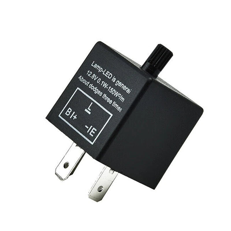3-Pin Flasher Relay for CF13 Acc Turn Signal LED Light Hyper Flash