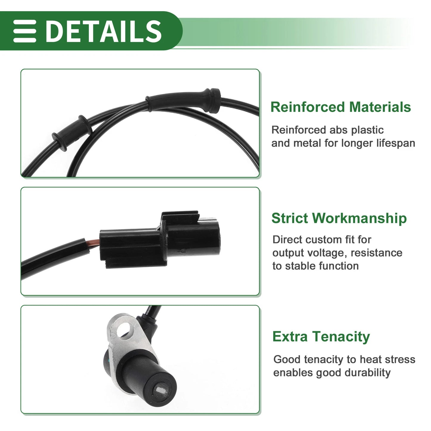 ABS Wheel Speed Sensor for Mitsubishi Lancer Saloon (2000-2007)