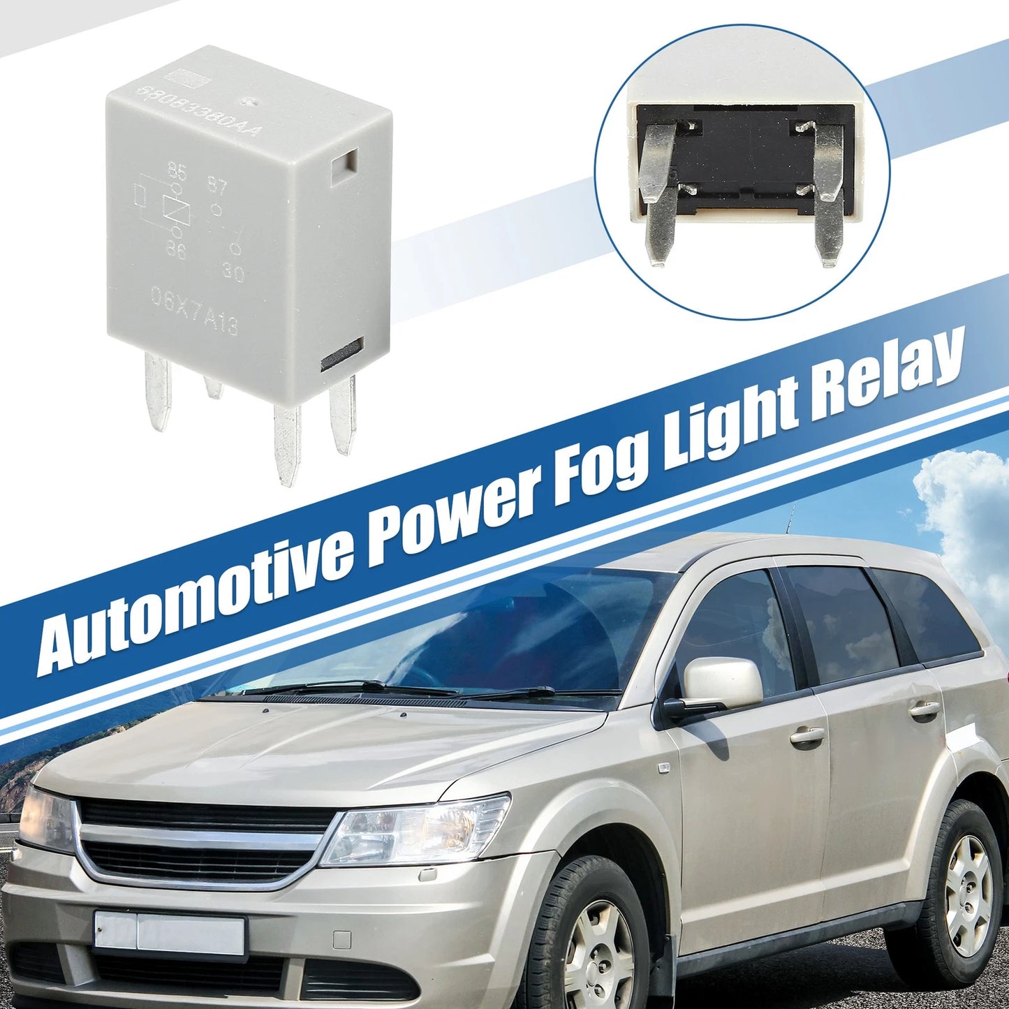 4 Pin Automotive Power Relay 12V 35A for Dodge Ram Jeep