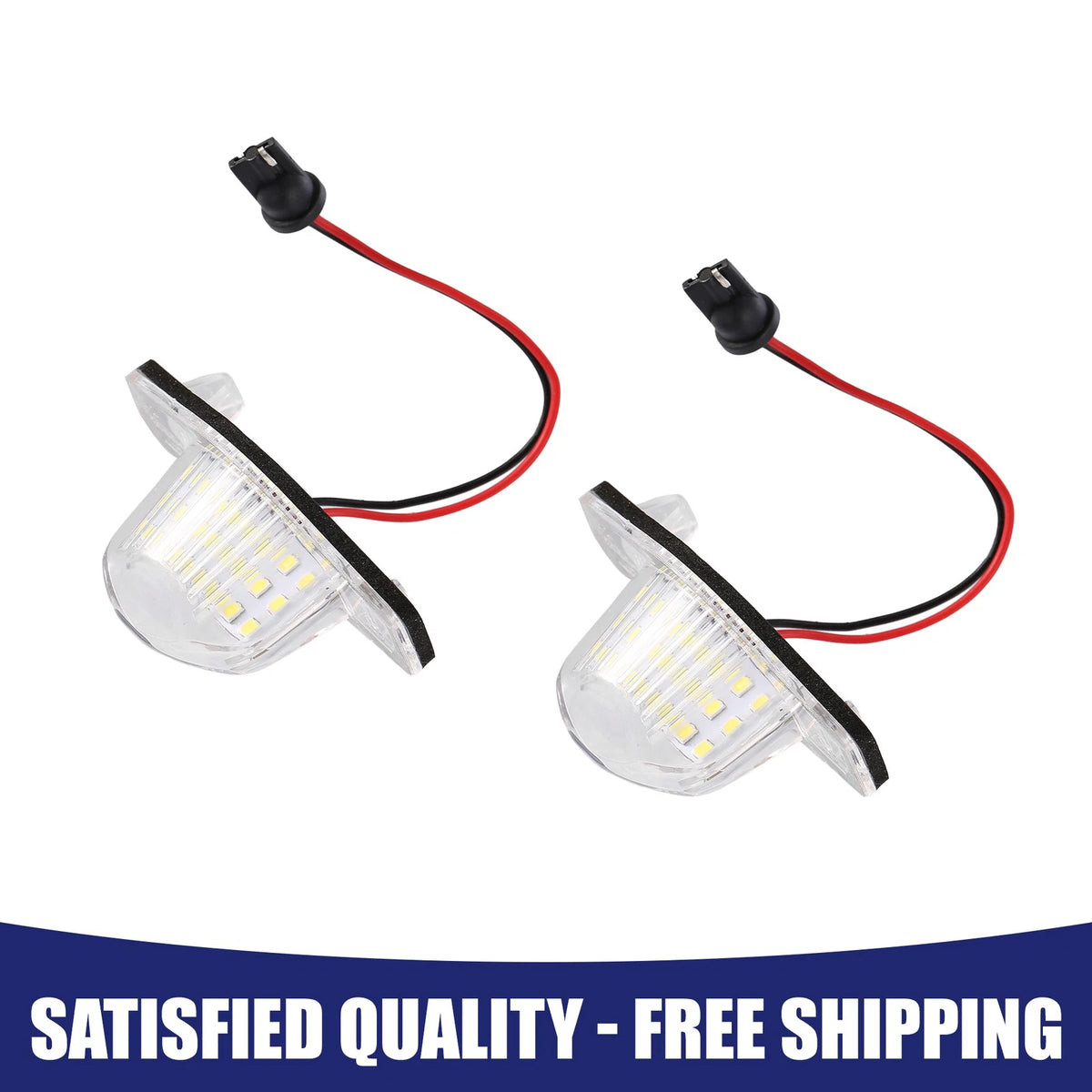 LED License Plate Lights for Honda Odyssey CR-V Civic Insight (2001-2023)