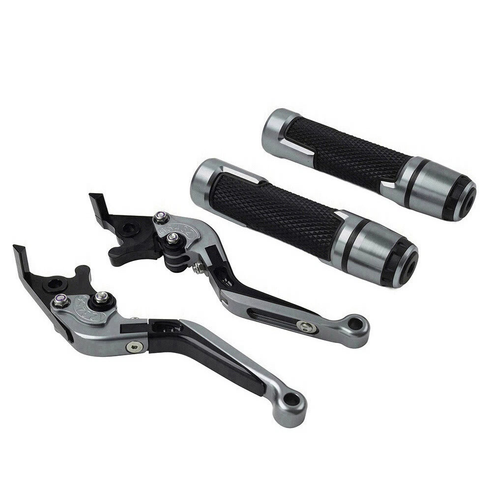 Titanium Extendable Brake Clutch Levers Grip Set for Yamaha YZF R3 R25 (2015-2023)