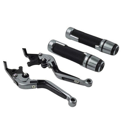 Titanium Extendable Brake Clutch Levers Grip Set for Yamaha YZF R3 R25 (2015-2023)