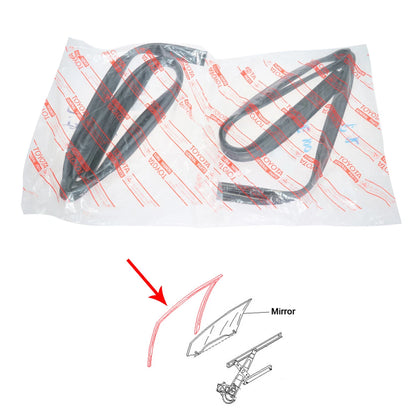 Front Door Glass Run Channel for Toyota Corolla Levin AE100 AE102 1991-2001