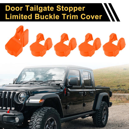 Door Limiting Cover Trim for Jeep Wrangler JL JLU (2018-2024) - Orange