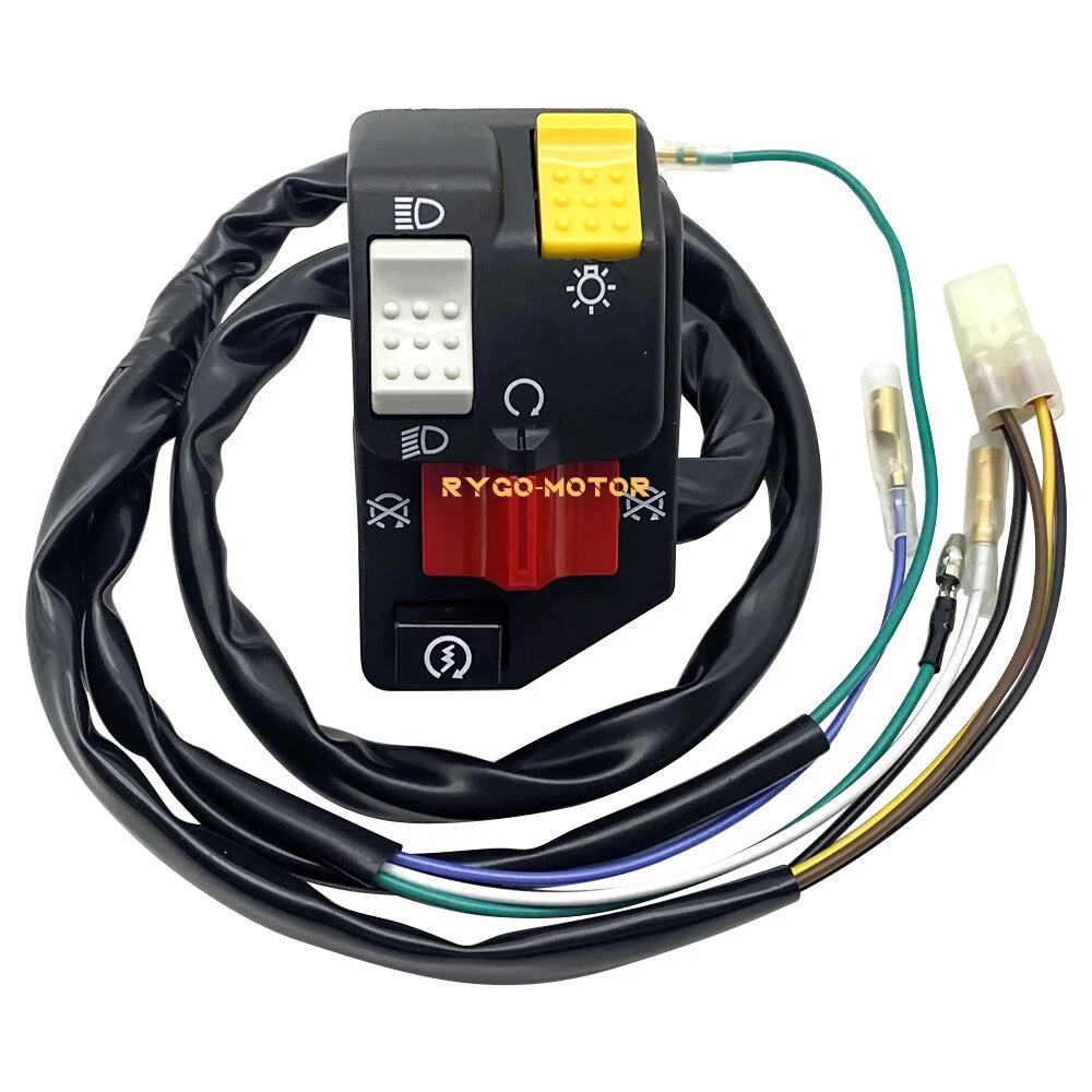 Handlebar Start Stop Kill Light Switch for Honda Recon TRX250 2x4(1997–2001)