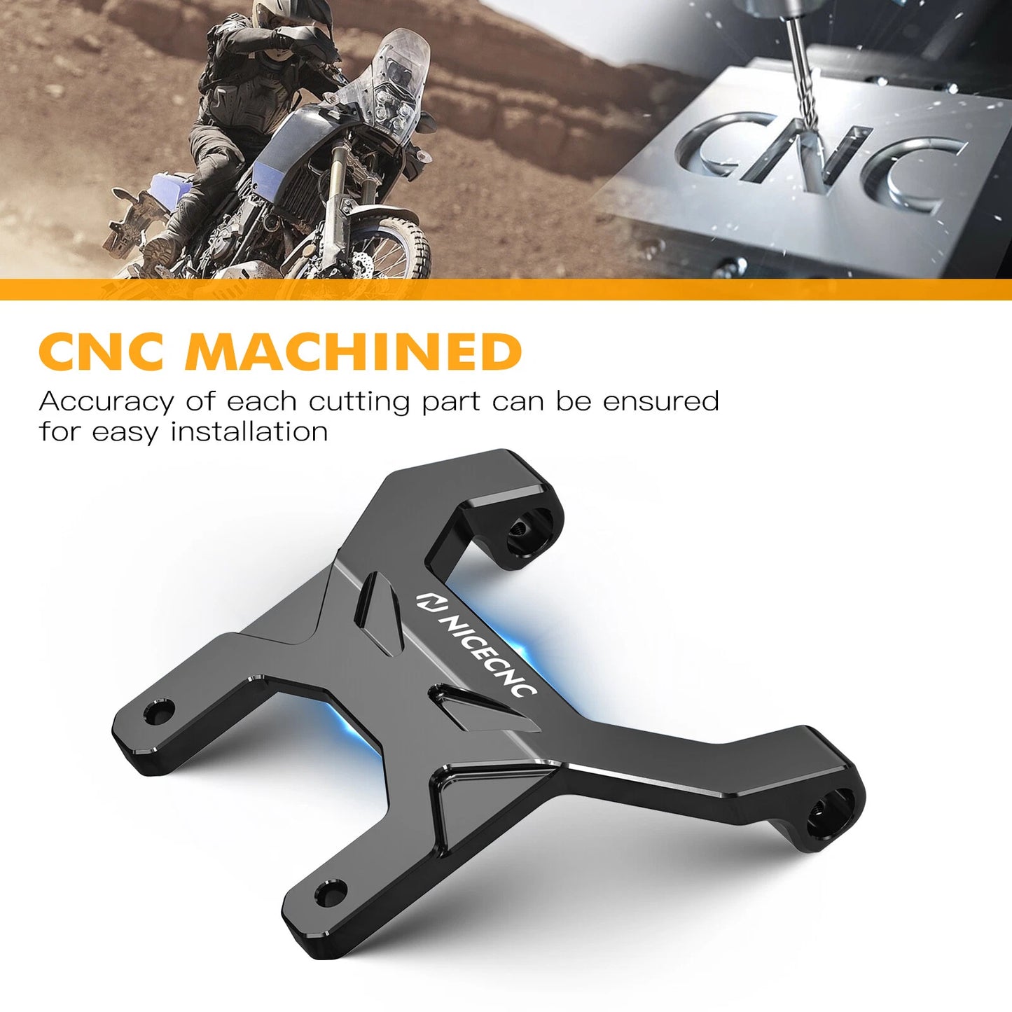 Anti Vibration Dash Stabilizer Bracket for Yamaha Tenere 700 (2019-2024)