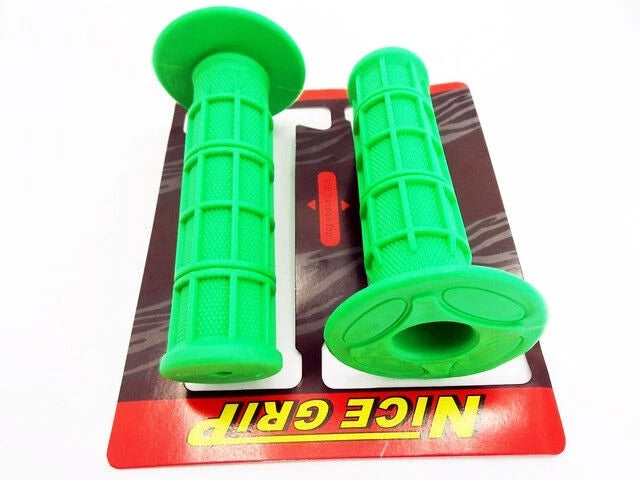 Green Hand Grip Set for Suzuki RM400 (1976-1980) - Left & Right Pair