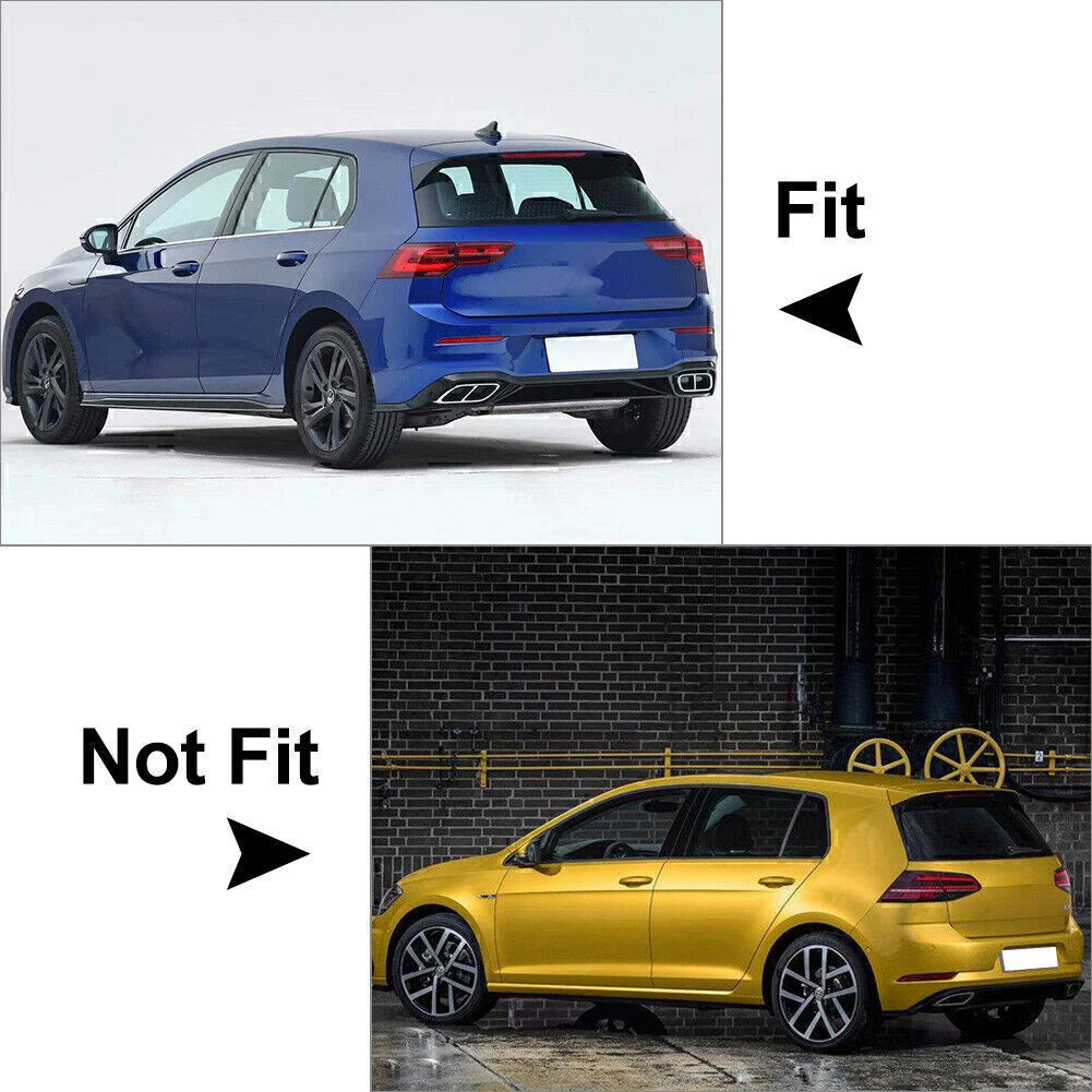 Carbon Fiber Rear Roof Spoiler for Volkswagen Golf 8 MK8 (2020-2021)