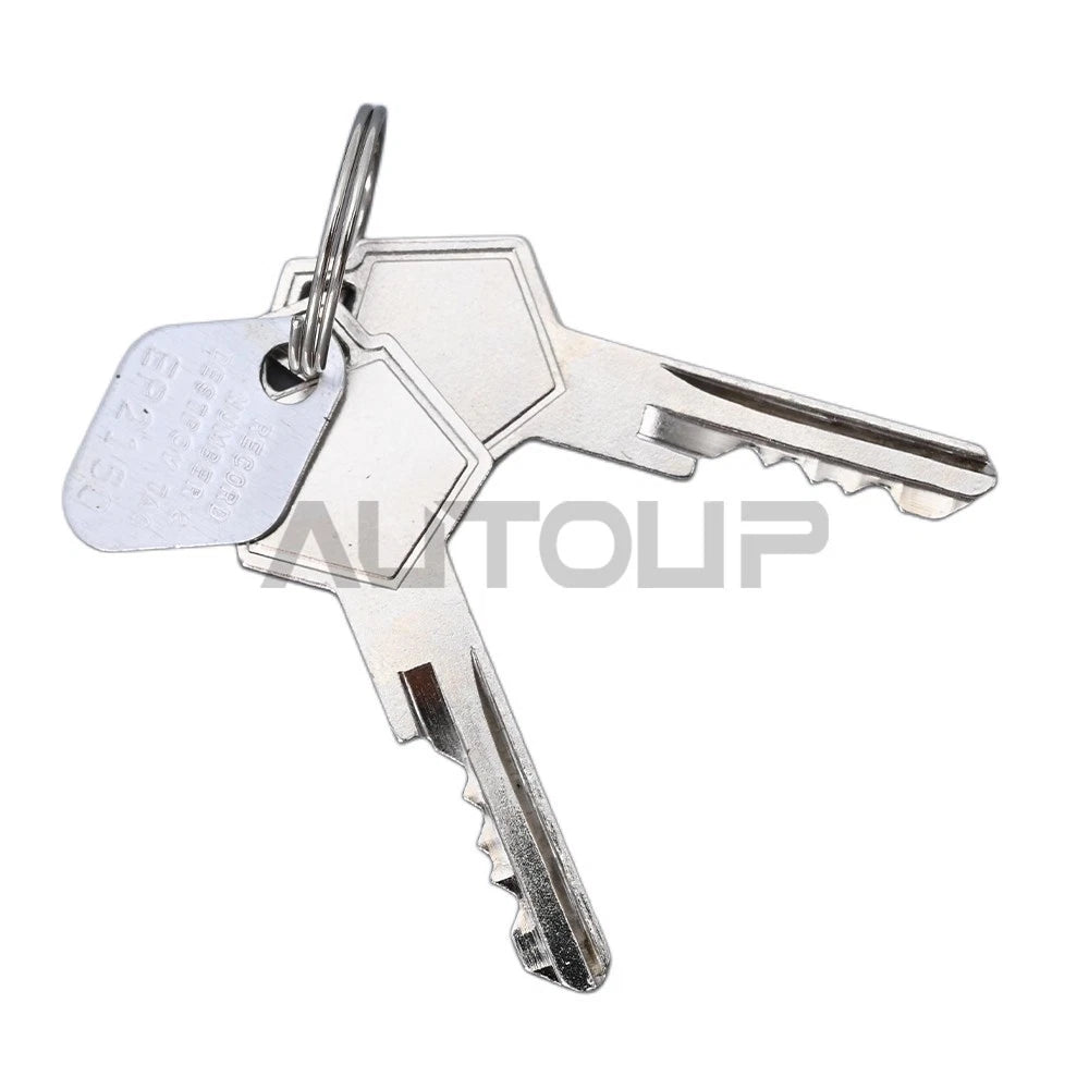 2 x Door Lock Cylinder with Key for Dodge D100 D200 D300 (1968–1974)
