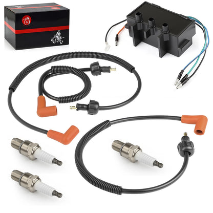 New Ignition Coil & Wires for Polaris VIRAGE TX/PRO 1200 (2000-2002)