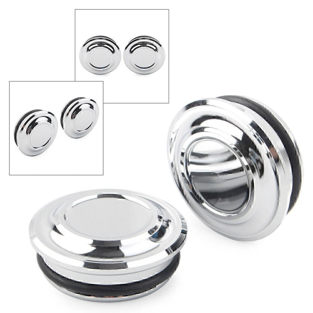 Chrome Aluminum Frame Hole Covers for Honda Rebel 500 CMX500 (2020-2021)