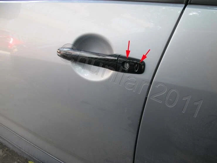 ABS Fiber Side Mirror Door Handle Cover Trim for Mitsubishi Lancer EX (2008-2020)