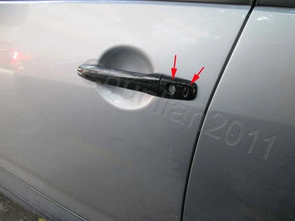 ABS Fiber Side Mirror Door Handle Cover Trim for Mitsubishi Lancer EX (2008-2020)
