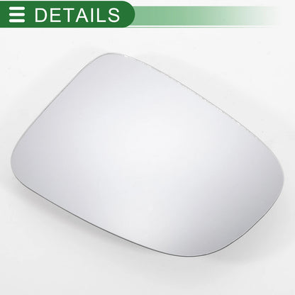 Right Side White Mirror Glass with Back Convex for Ford Transit