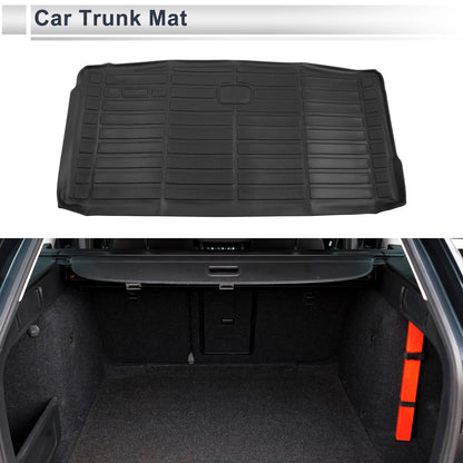 Cargo Liner Rear Trunk Mat for Jeep Wagoneer (2022-2024) Long Grid Pattern TPE